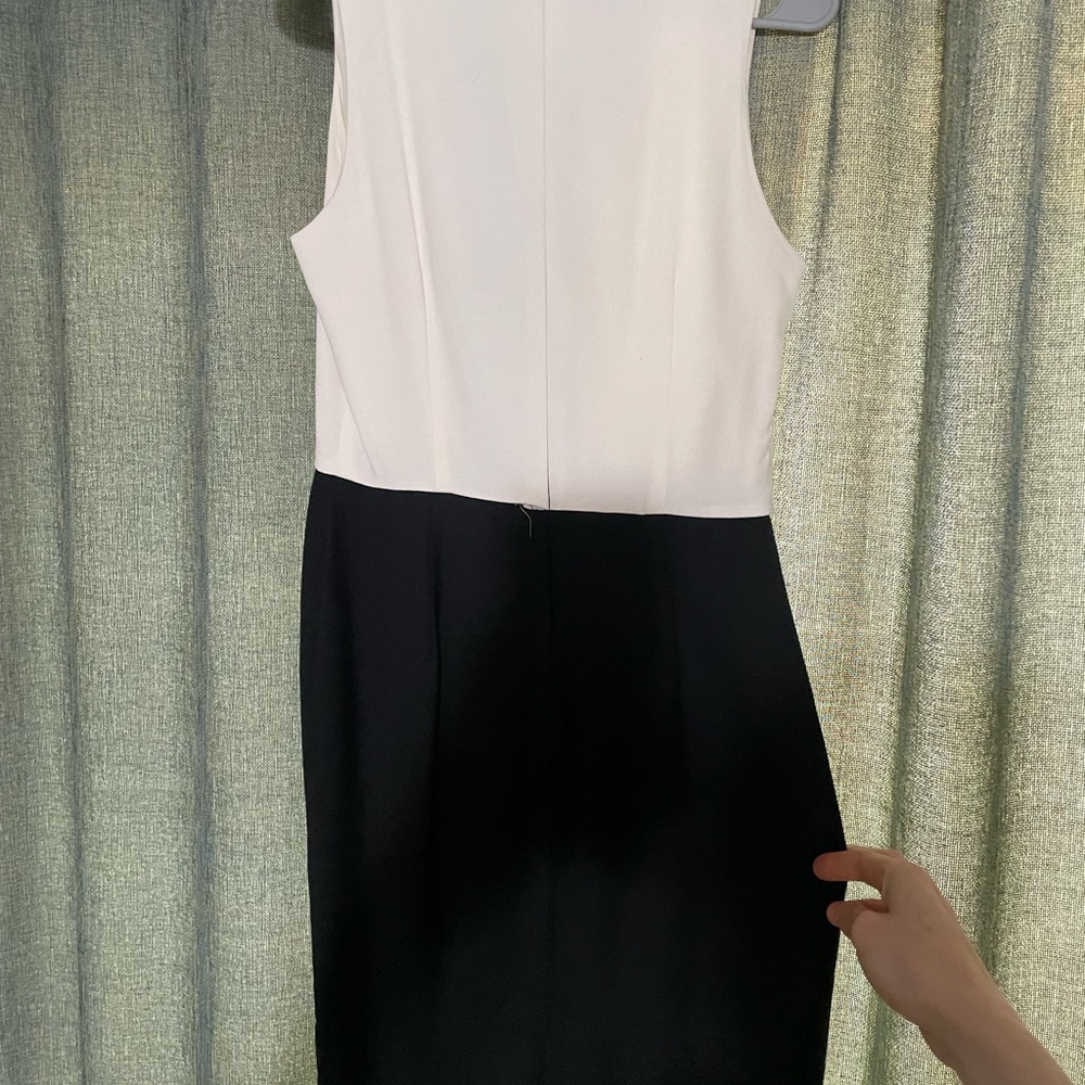 Banana Republic black and white professional dress size 4 - Picture 3 of 5